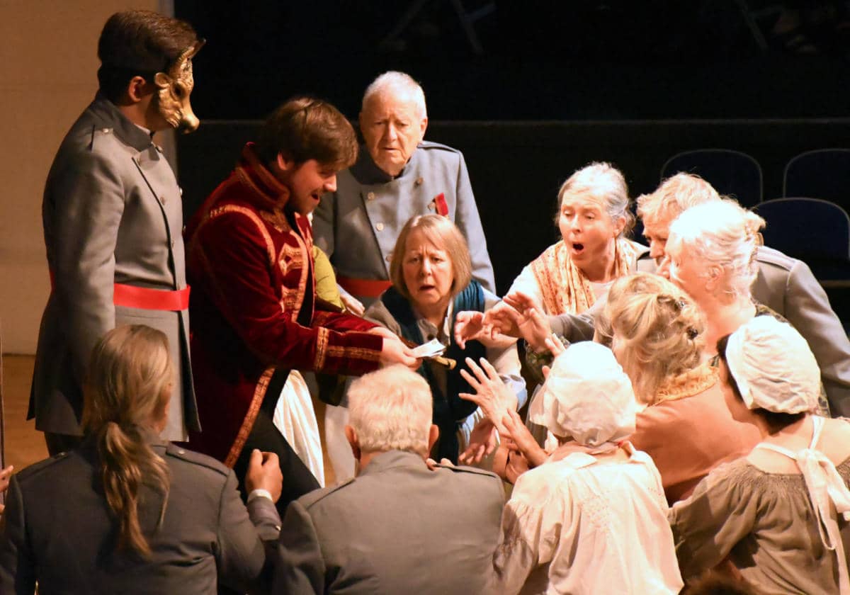 Mephistopheles and Chorus